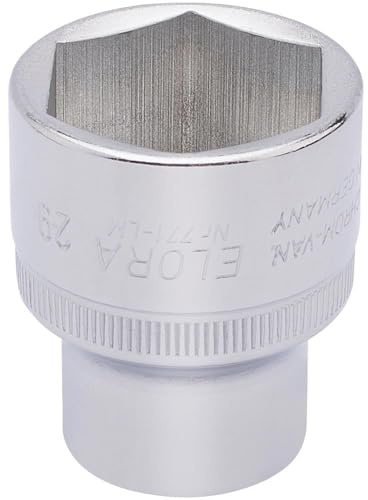 Draper 15318 Elora Hexagon Socket, 29mm Ø, 1/2 Square Drive