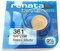 Renata 361 Uhrenbatterie 10 Stück
