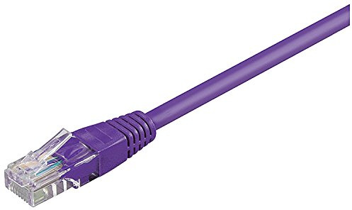 Goobay 95272 CAT 6 Patchkabel, U/UTP, Violett