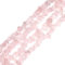 GEM-Inside Rose Quartz Chips 5-8mm Gemstone Semi Precious for Jewellery Making 34 per Strand