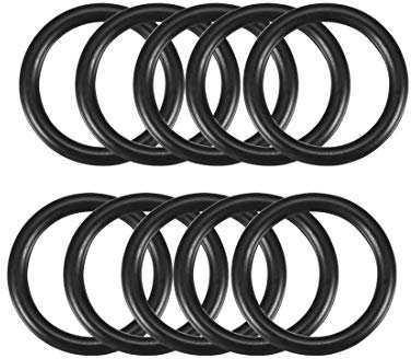sourcing map 10St Metrische Nitrilkautschuk O-Ringe Dichtung, 20mm AD 15mm ID 2,5mm Breite