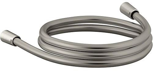KOHLER 98359-BN Awaken 60-Inch Smooth Shower Hose, Vibrant Brushed Nickel