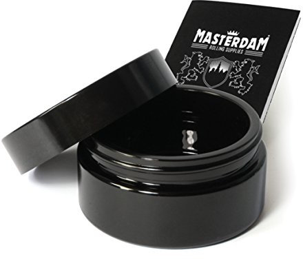 Masterdam Rolling Supplies StashShield - UV-Glas-geschützte Container in Standardgröße [100 ml] für Kräuter und Gewürze