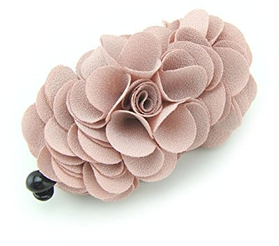 Meilliwish Une fleurs Rose Pince à cheveux Titulaire Ponytail(H41)(Rose)