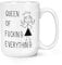 Queen of F-cking Everything 15oz Large Mug Cup