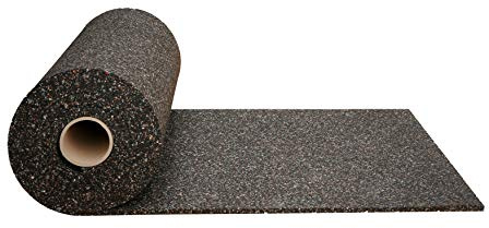 Gummimatte Anti-Vibrationsmatte Gummi Antirutschmatte 200x125x2cm SZAGATO | Made in Germany Dicke 20 mm Antirutschmatte Bautenschutzmatte Gummigranulatmatte Kofferraummatte Anti-Rutschmatte