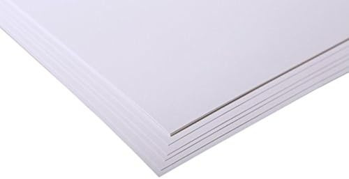 Clairefontaine 93714C 10 Blatt Zeichenpapier 50x65cm 180g gekörnt Weiß