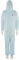 3M™ 4532+ Indumento di protezione 5/6, SSMMS polipropilene 52g/mq, AR (Alcool Resistant), Bianco, Taglia L