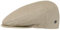 LIERYS Inglese Leinen Flatcap Herren - Flat Cap Made in Italy - Schiebermütze aus Leinen und Baumwolle - Sommermütze im Denim-Look - Mütze Frühjahr/Sommer beige 61 cm