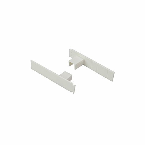 Liedeco Seitendeckel Links/rechts für Gardinenschienen, Vorhangschienen