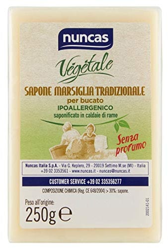 Nuncas Vegetale - Sapone di Marsiglia Tradizionale - 250g