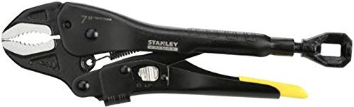 STANLEY FMHT0-75409 Pinza Autobloccante, 180 mm, Ganasce curve