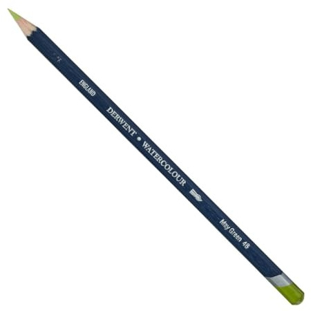 Derwent 48 Watercolour Pencil - May Green