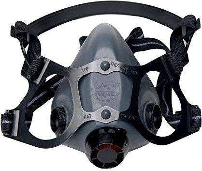 North Safety 068-550030L 5500 Wartungsarm Atemschutz-Halbmaske