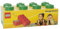 LEGO Lizenzkollektion 40041734 Stapelbare Aufbewahrungsbox, 8 Noppe, dunkelgrün