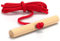 com-four® Schlittenleine mit Holzgriff, Rodelzubehör Zugseil für Schlitten, Dreirad oder andere Kinderfahrzeuge, Premium Made in Germany!