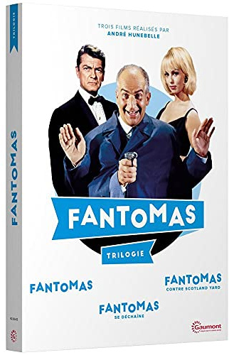 Coffret fantomas : fantomas ; fantomas contre scotland yard ; fantomas se dechaine [FR Import]