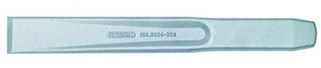 KS Tools 156.0694 Flachmeißel, oval, 250x31mm, silber