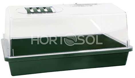 HORTOSOL mini serre de bouturage rigide 37,5x24x19 cm