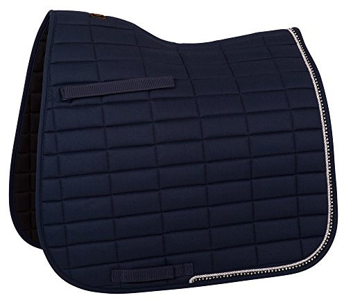 BR Schabracke Glamour Chic Dressur Full Schwarz