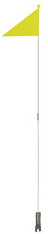M-Wave Wimpelstange, Neon-Gelb, 150 cm