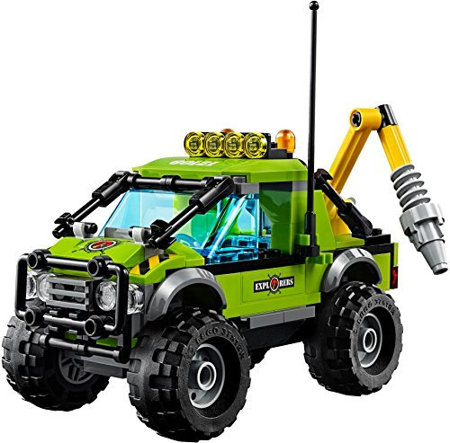 LEGO - 60121 - Le Camion d'Exploration du Volcan