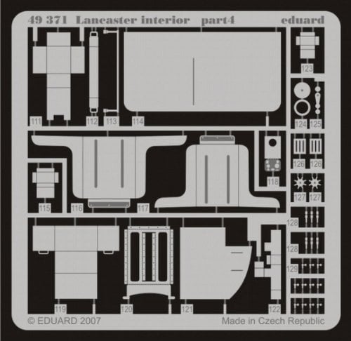 Eduard Accessories 49371 Lancaster Interior Model Kit for Tamiya