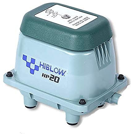 Pompe à Air Hiblow Hp-20 18Lmin à 1m, Sortie 18mm, 17 Watt