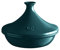 Emile Henry EH979532 Tajine Céramique, Bleu Feu Doux 3,5L Ø32 cm