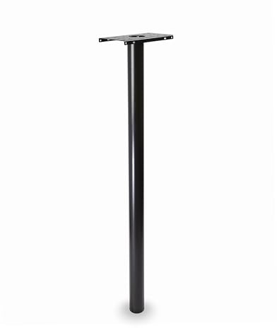 Architectural Mailboxes 7516B-10 Pacifica In-Ground Steel Mailbox Post, Alloy Steel, One Size, Black