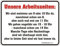 RAHMENLOS Original Blechschild unsere Arbeitszeiten: wir sind meistens um 9 oder 10 Uhr da