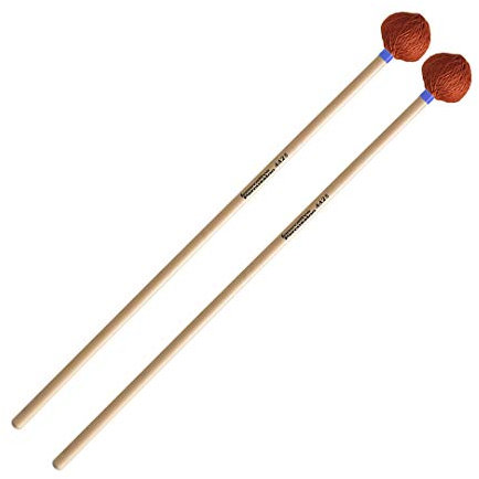 Medium Vib/Marimba Mallets - Orange Cord