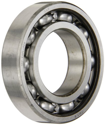 SKF 6209/C4 Radial Bearing, Single Row, Deep Groove Design, ABEC 1 Precision, Open, C4 Clearance, Standard Cage, 45mm Bore, 85mm OD, 19mm Width
