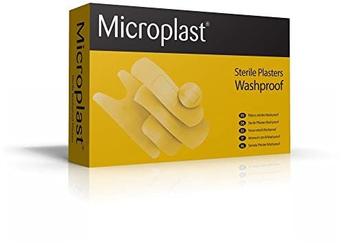 Microplast Washproof Adhesive Plasters 100-Piece Set