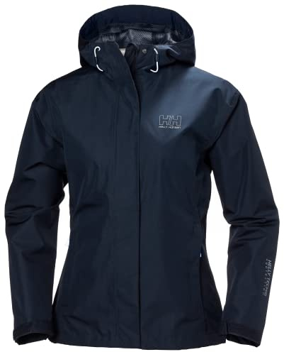 Helly Hansen Women's W Seven J Jacket, Navy, 4XL