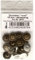 10 Ziernieten altmessing, Metallnieten Zier-, Schmuck-, Leder-. Metall- Niet Nieten, 0976