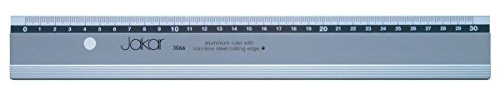 Aluminium Ruler Printed With mm/cm, Stainless Steel Cutting Edge 30cm