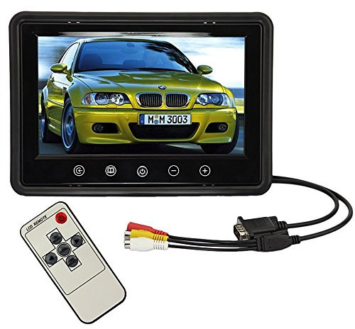 BW (800 * 480 350: 1 Kontrastverhältnis) 9 Zoll TFT Farbe LCD Auto-hintere Ansicht-Monitor-Computer HD Digital VGA / Handelsschnittstelle mit Direktübertragung von 1024 * 768 1280 * 1024 Unterstützung als Computer-Schirm