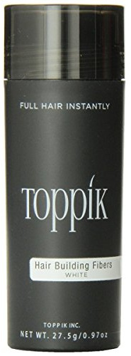 TOPPIK Hair Building Fibers White, 1er Pack (1 x 28 g)