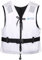 Leader International Schwimmhilfe Erwachsene, Festtoffweste ideal für den Wassersport, Auftriebshilfe bis zu 40N(Weiß S: 30-50kg)