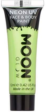 Moon Glow - 12ml Neon UV Face & Body Paint - Pastel Green