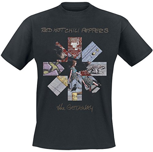 Red Hot Chili Peppers Men's Getaway Album Asterisk Slim Fit T-Shirt