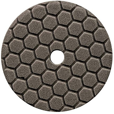 Chemical Guys BUFX116HEX6 Hex-Logic Quantum Finishing Pad (Black, 6.5 Inch) | Soft black Quantum finishing foam pad applies glazes, sealants and finishing polishes for a swirl-free finish