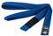 Ju-Sports Brazilian Jiu-Jitsu Gürtel - blau, Baumwolle I Kampfsport Gürtel Für BJJ I Mehrfach gesteppt I Ca. 4,5 cm breiter Martial Arts Gürtel I A1