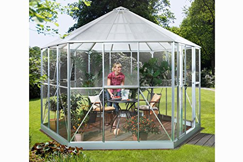 Vitavia Gewächshaus Hera 9000 inkl. Fundament 9,00 m², Alu