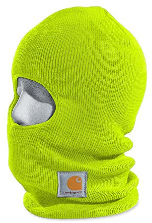 Carhartt Men's Face Mask,Brite Lime,One Size