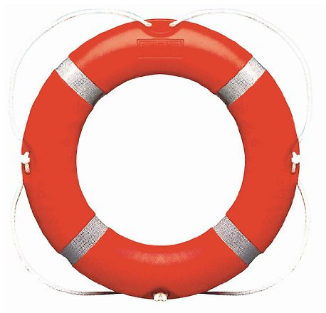Yacht Steel Rettungsring, 720mm, 450mm, 2,5kg
