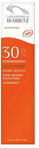 Alga Maris Sonnenspray von Laboratoires de Biarritz | Lichtschutzfaktor SPF30 - 125ml | zertifizierte Naturkosmetik