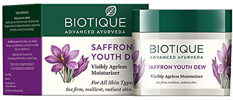 Biotique Bio Saffron Dew Youthful Nourishing Day Cream 50Gm by Biotique