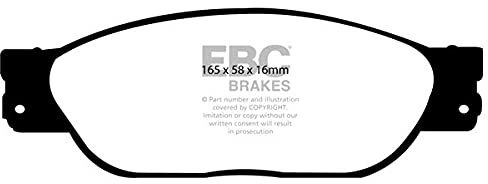 EBC Brakes DP31220/2C Redstuff Bremsbeläge